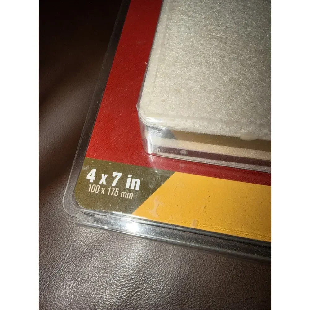 ACE Reusable Felt Sliders for Hardwood Floors 4 pack New In Package 4 X 7 Inches